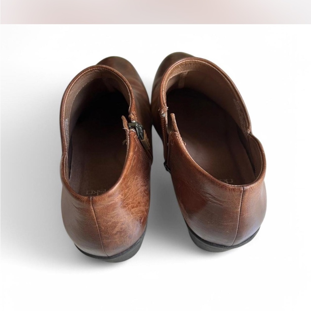 Dansko Brown Leather Ankle Boots - Picture 4 of 6
